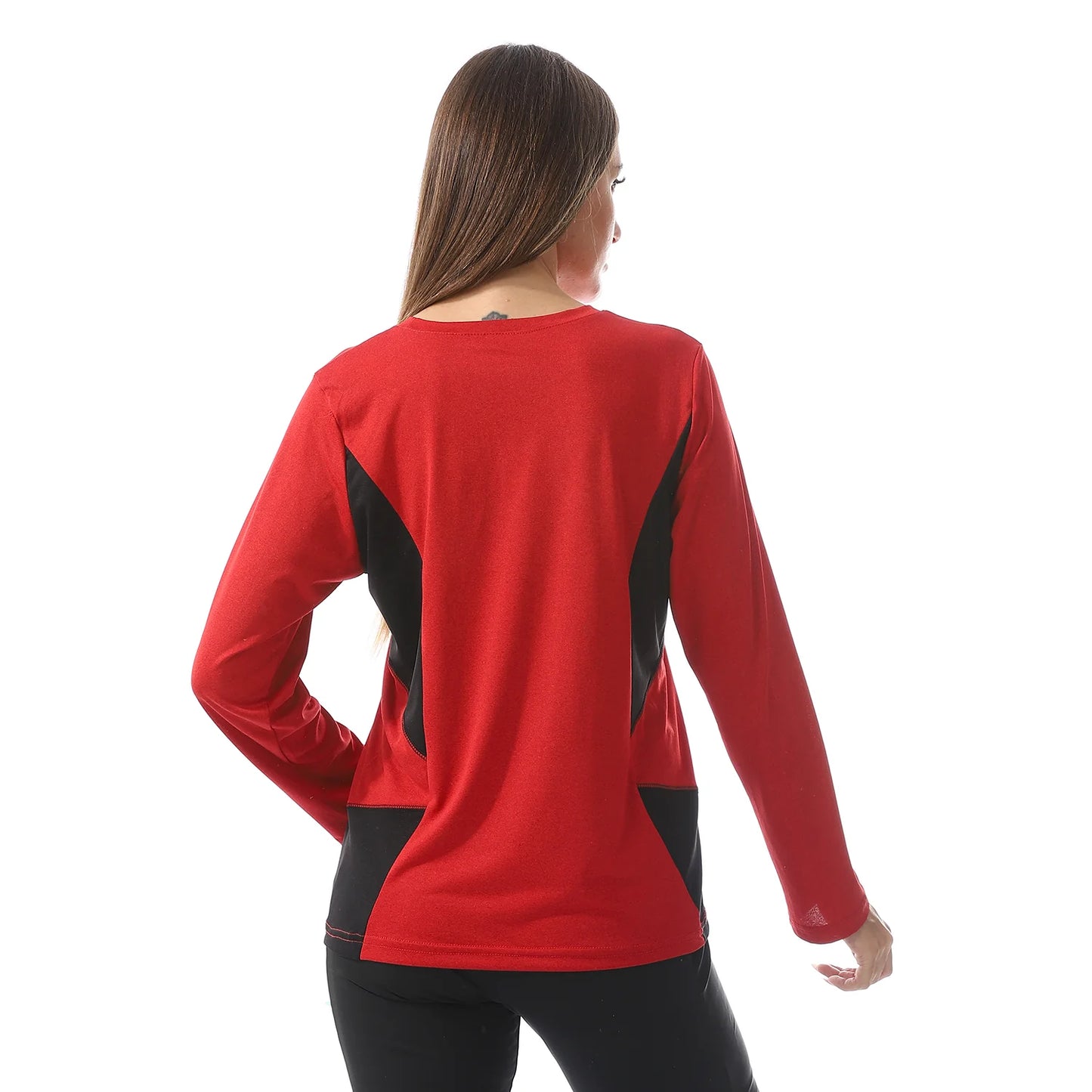 Elegant Long Sleeves and round neck sports T-shirt