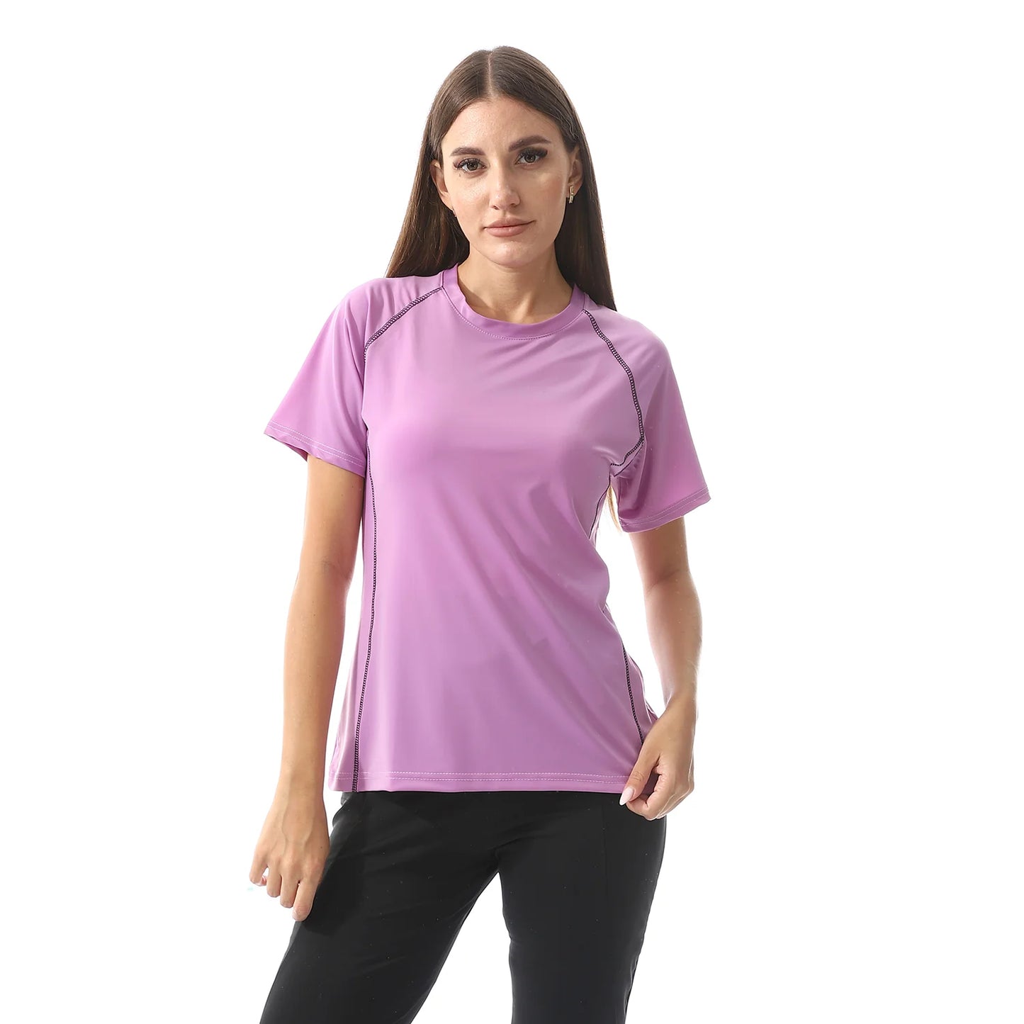 Women Sport T-Shirt with Short Sleeves