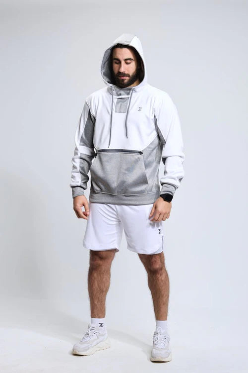 StormShade Heather Gray Performance Hoodie