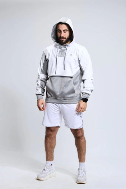 StormShade Heather Gray Performance Hoodie